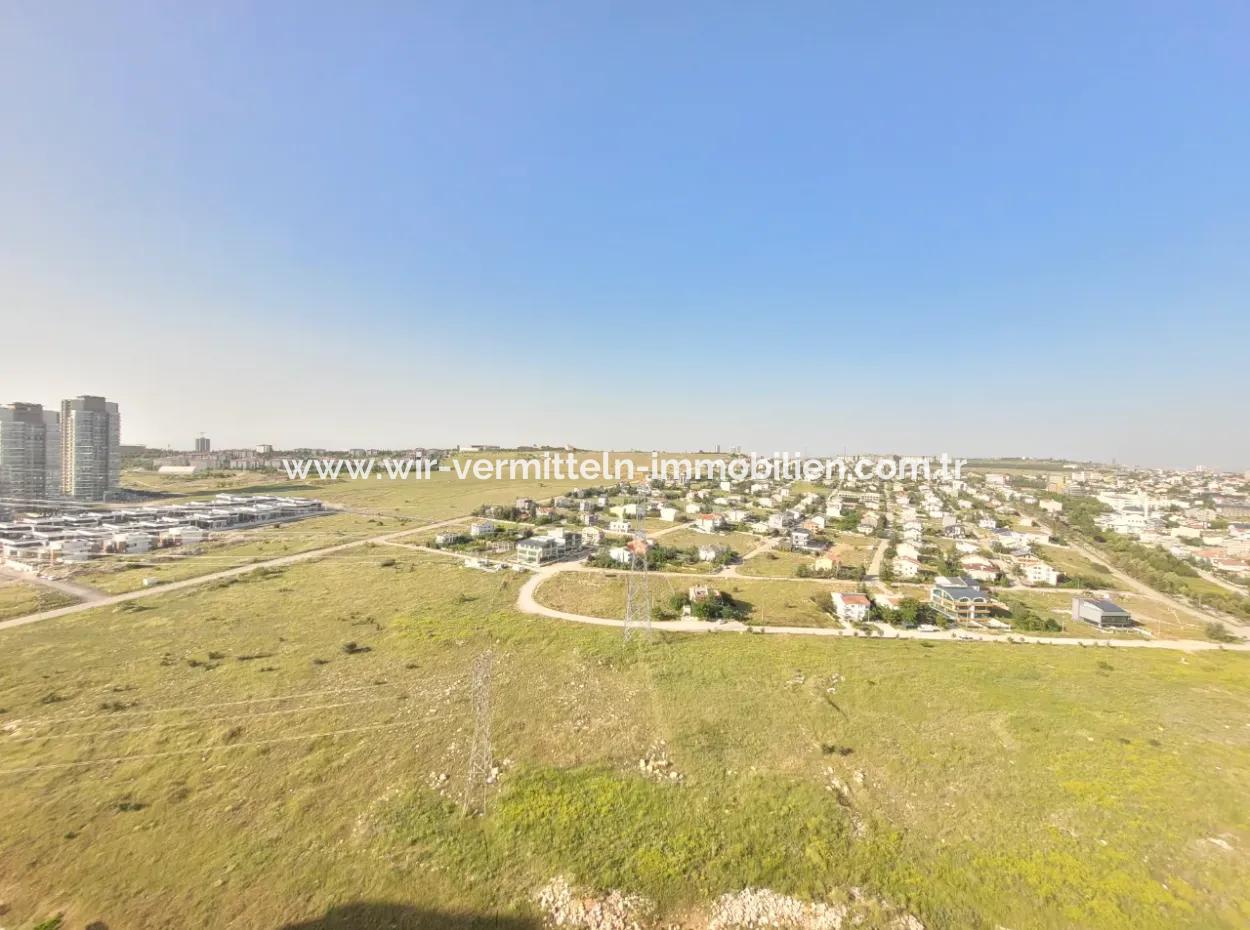 Beytepe İncek Bulvar Loft Zu Vermieten 2+1 68M² 21. Stock Boulevard Fassade Wohnung