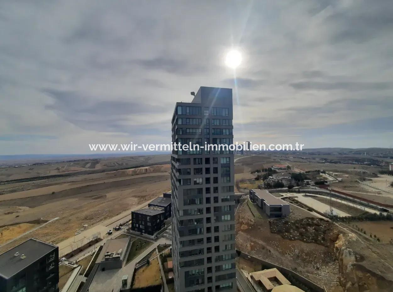 İncek Loft Zu Vermieten 3,5+1 Seeblick