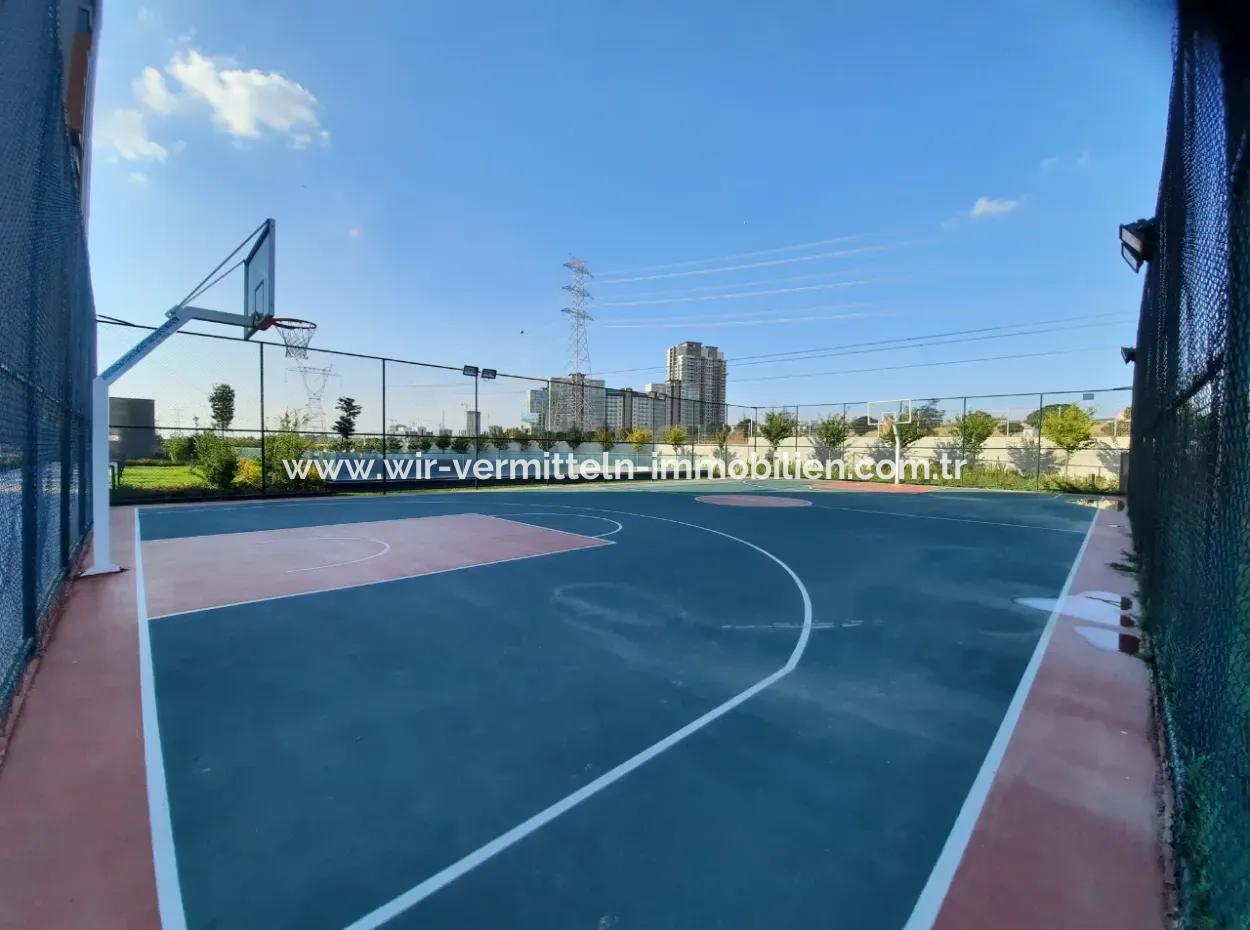 3+1 110M² 19Th Floor Boulevard View Apartment For Rent In Beytepe İncek Boulevard Loft Complex