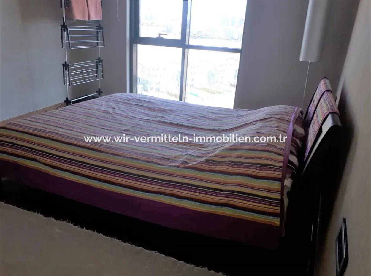 Leere, Luxuriöse Möblierte İncek Prestige 1+1 62 M² Wohnung Im 15. Stock Zum Verkauf