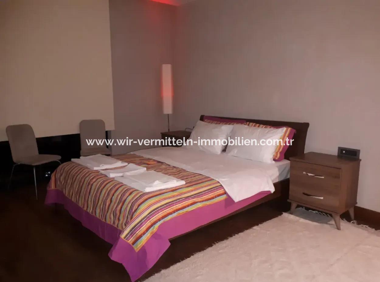 Leere, Luxuriöse Möblierte İncek Prestige 1+1 62 M² Wohnung Im 15. Stock Zum Verkauf