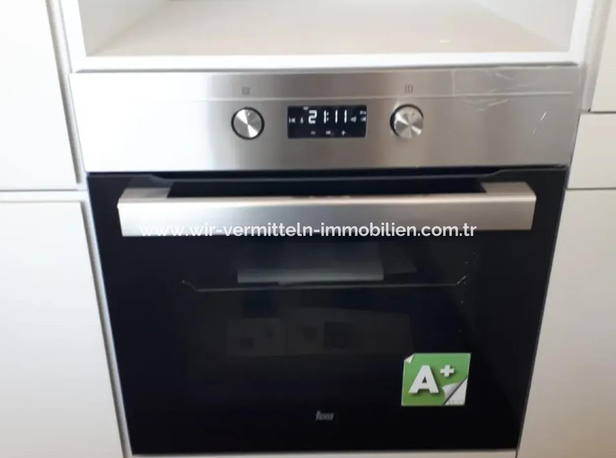 Frei Luxuriös Möbliert İncek Prestige Wohnung Im 18. Stock Zu Vermieten 1+1 62 M²