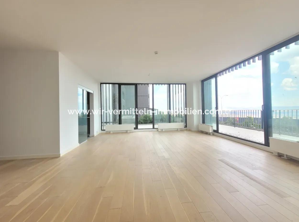 Leeres İncek Loft Zum Verkauf Terrasse 4+1 Blick Auf Mogan 146 M² Wohnung Im 1. Stock