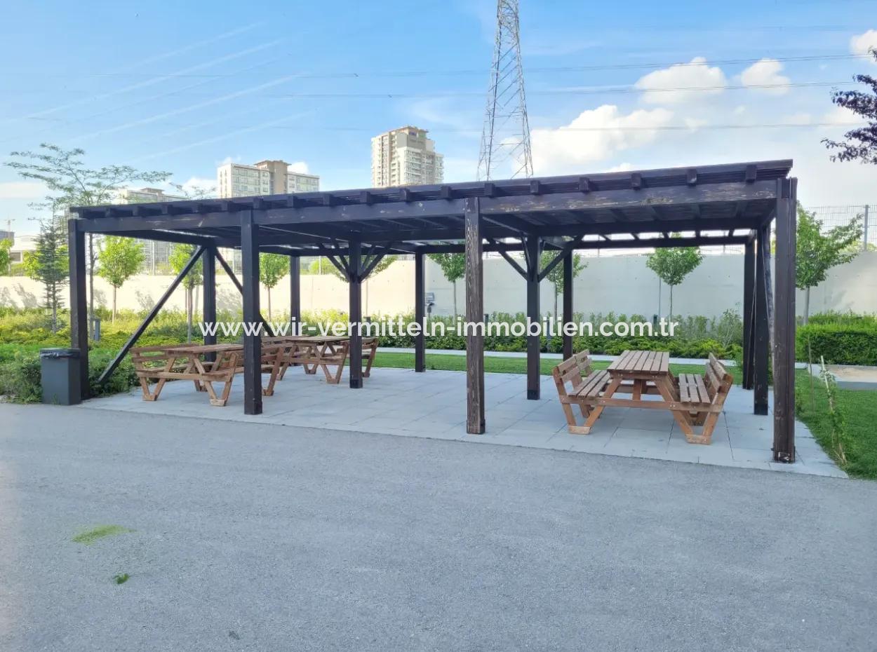 Beytepe İncek Bulvar Loft Zum Verkauf 1+1 46 M² Wohnung Mit Seeblick Im 9. Stock