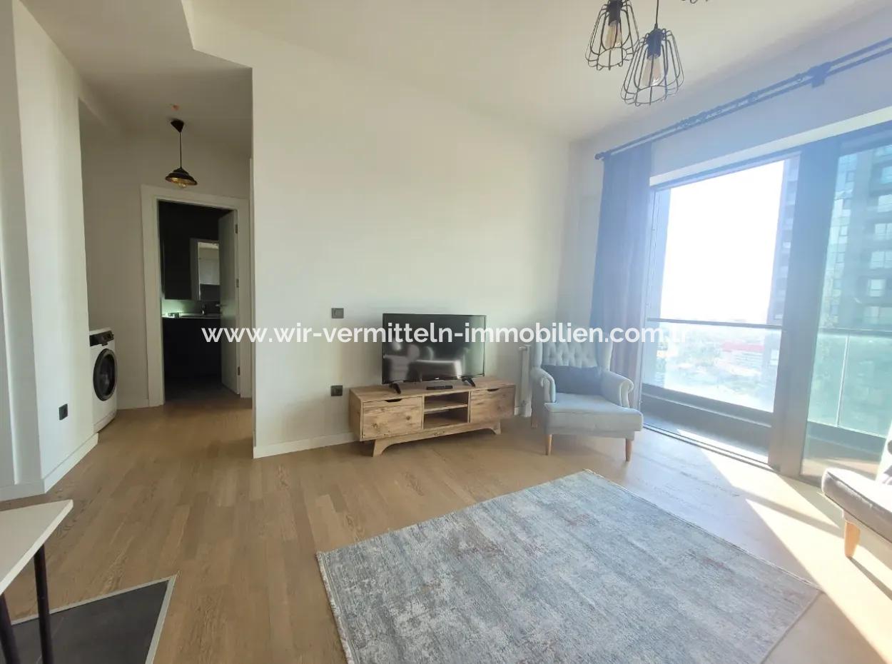 Beytepe İncek Bulvar Loft Zu Vermieten 1+1 46 M² 15. Etage Wohnung Mit Blick Auf Çayyolu