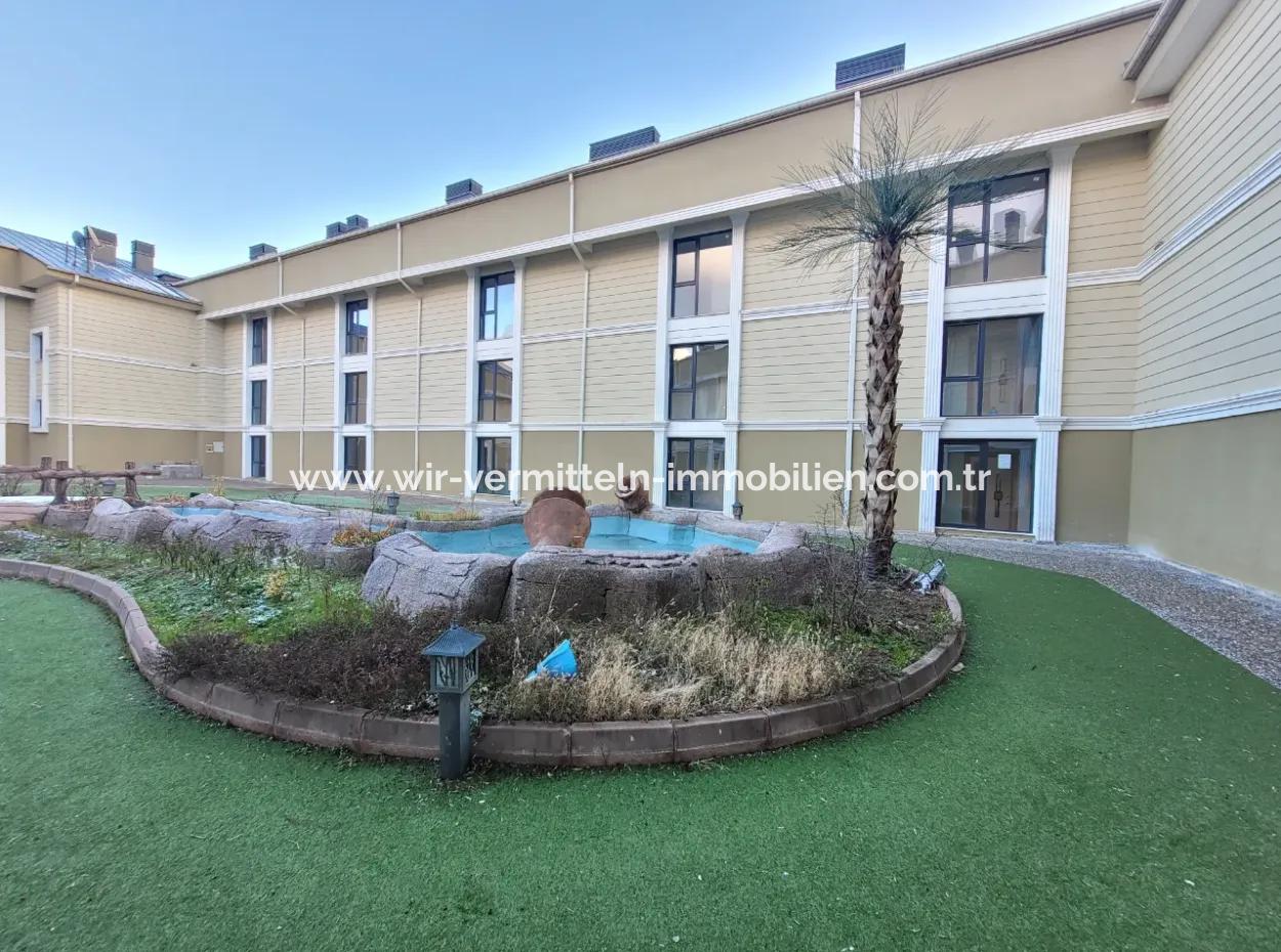 Leeres Einheitsgebäude In İncek Venus-Residenz Möbliert Zur Miete 1+1 Wohnung Büro Kızılcaşar Gölbaşı Ankara
