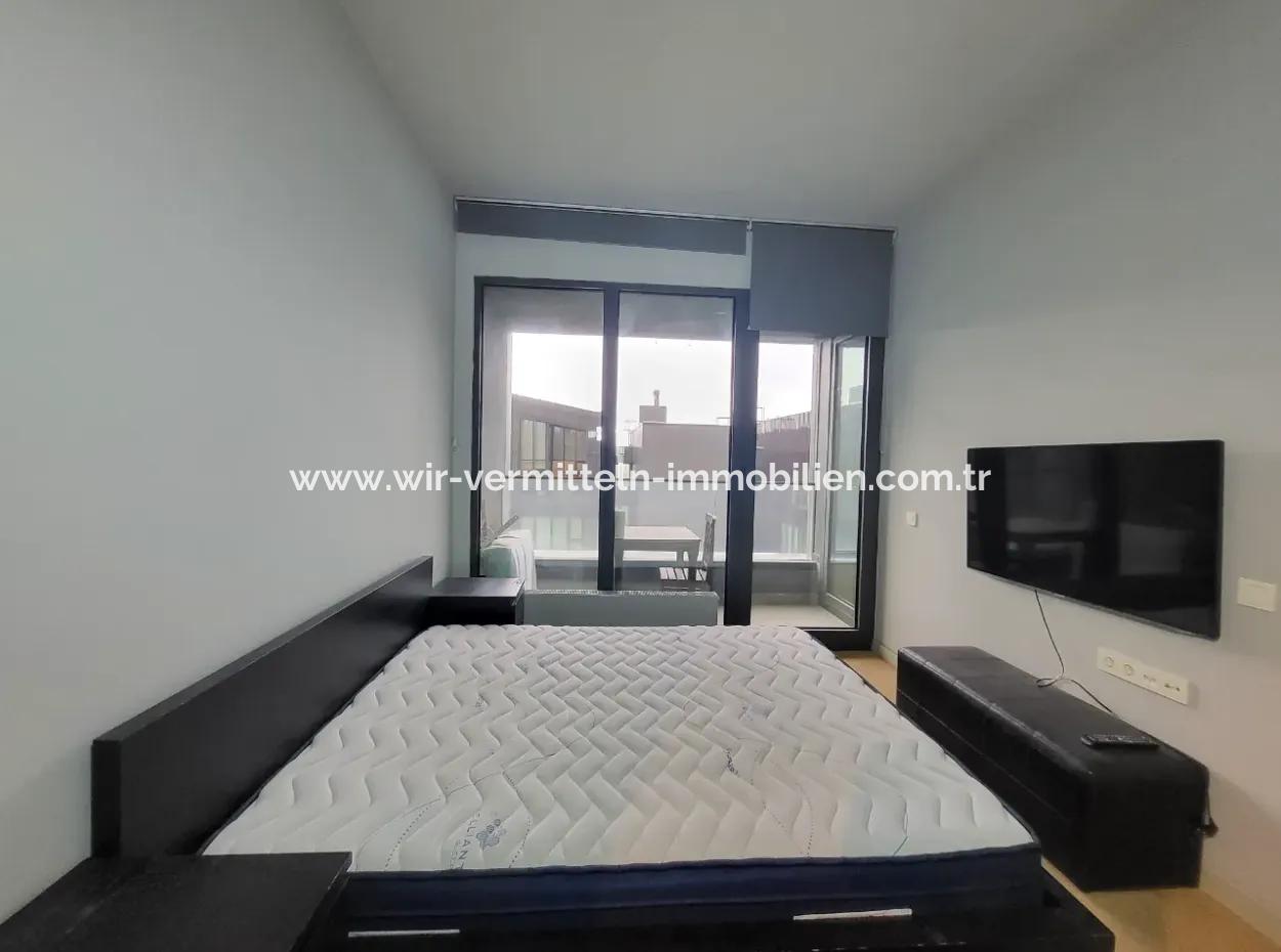 Golbasi - Ankara - Türkei Erstaunliche 1+1 Wohnung Mit Seeblick Zu Vermieten Mit Luxuriösen Annehmlichkeiten