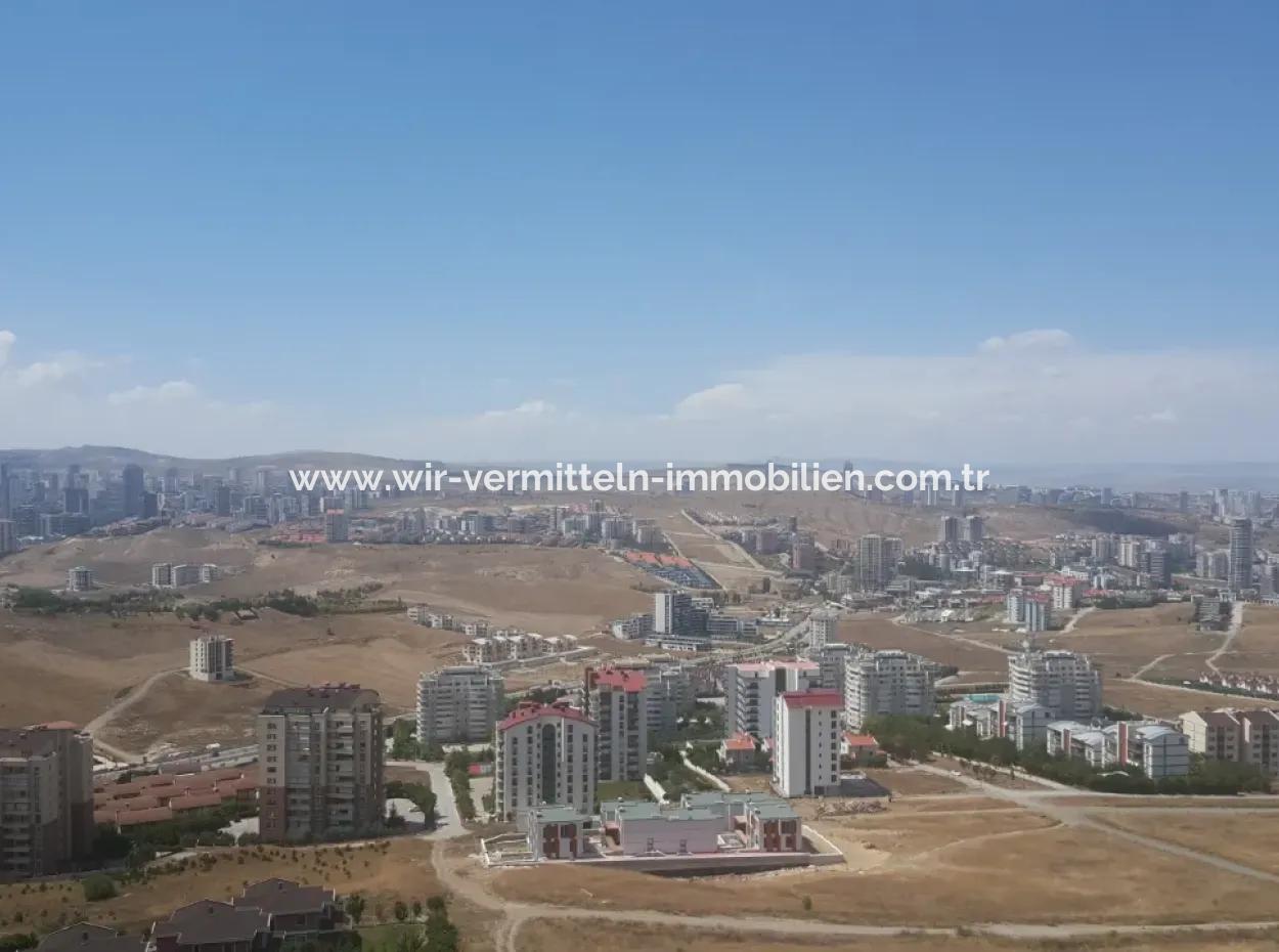 Exklusive Duplex In Türkei Ankara Beytepe Mit Atemberaubendem Panoramablick Zu Verkaufen!