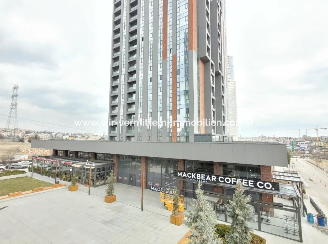 3+1 110M² 9. Stock Park View Wohnung Zum Verkauf In Beytepe İncek Bulvar Loft Complex