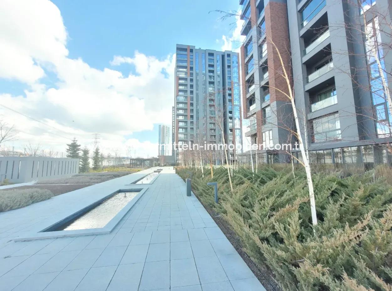 3+1 130 M² 1St Floor Park View South Front Apartment For Sale In Beytepe İncek Bulvar Loft Complex
