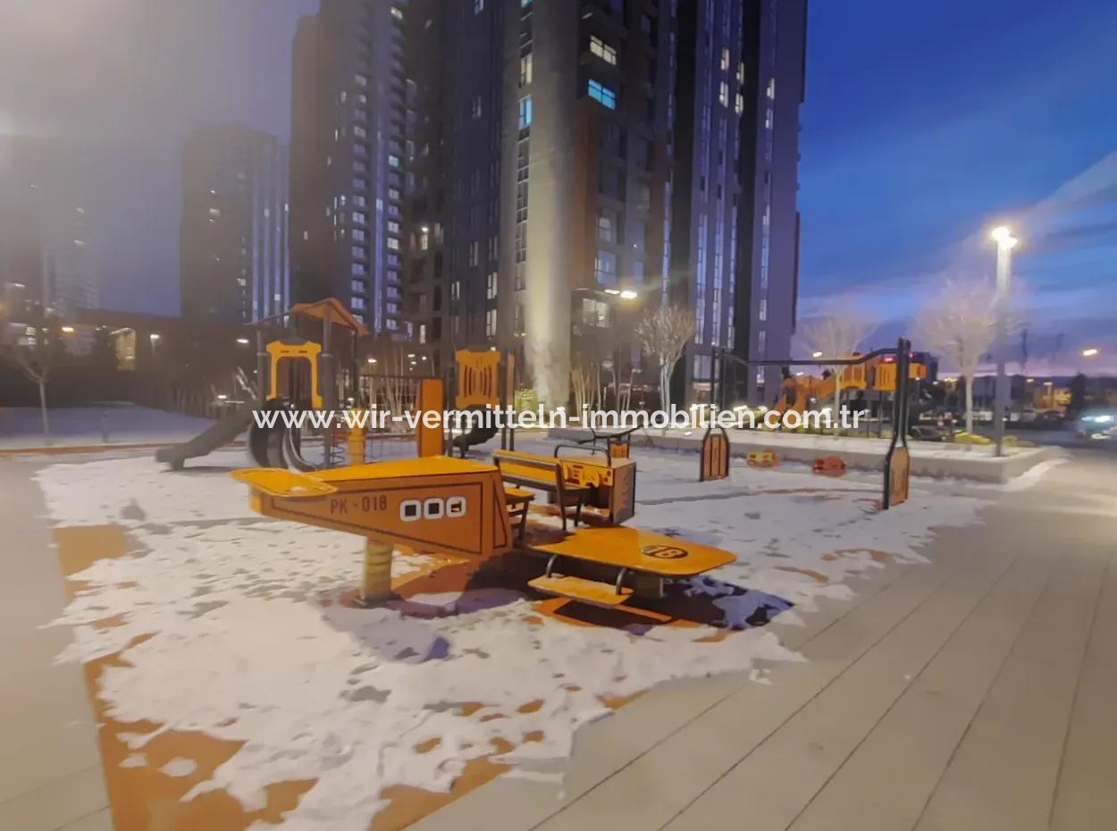 3+1 110M² 8Th Floor Boulevard View Apartment For Sale In Beytepe İncek Bulvar Loft Complex