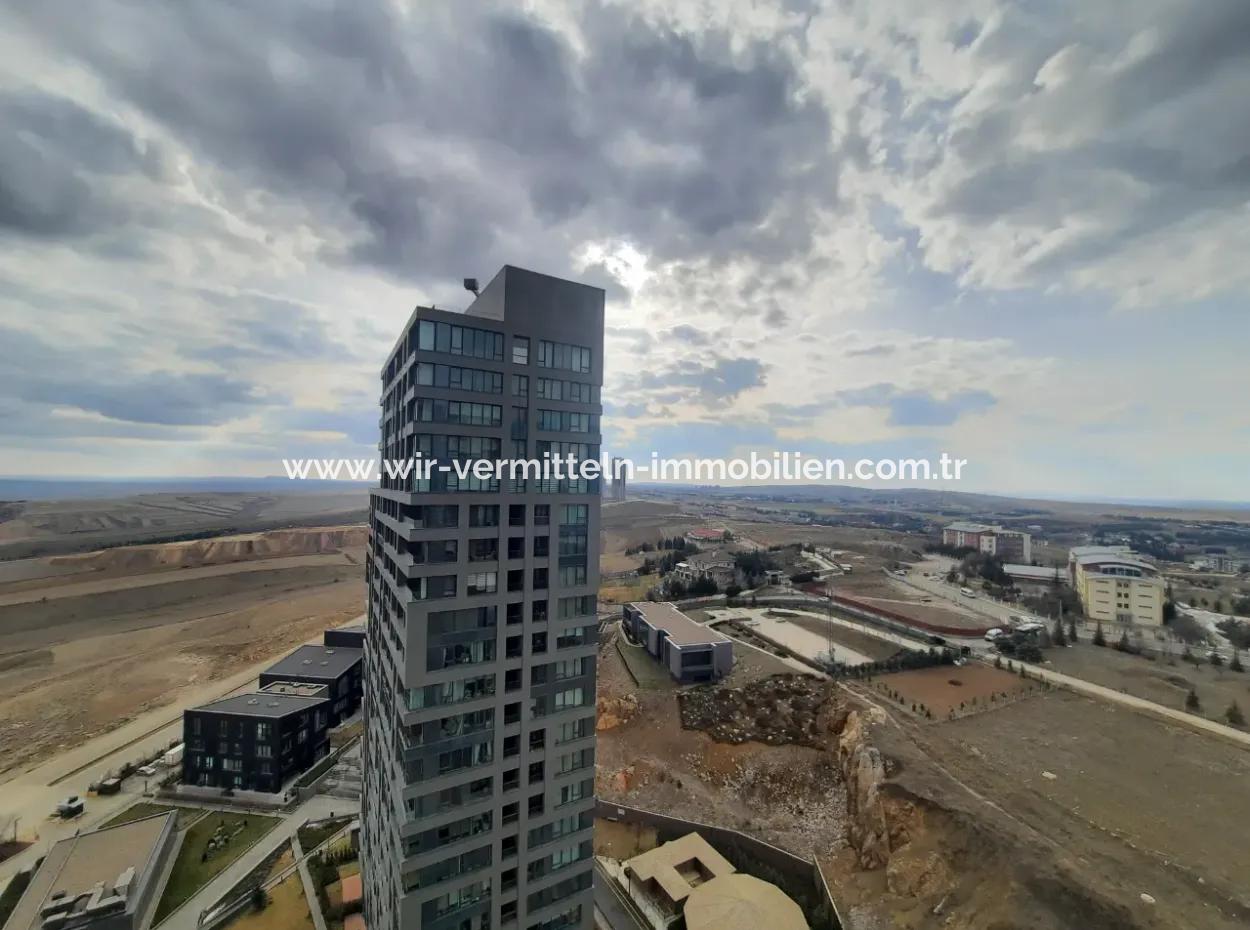 İncek Loft For Rent 3,5 +1 Lake View