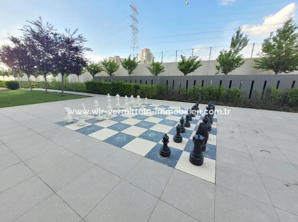 3+1 110M² 19Th Floor Boulevard View Apartment For Sale In Beytepe İncek Bulvar Loft Complex