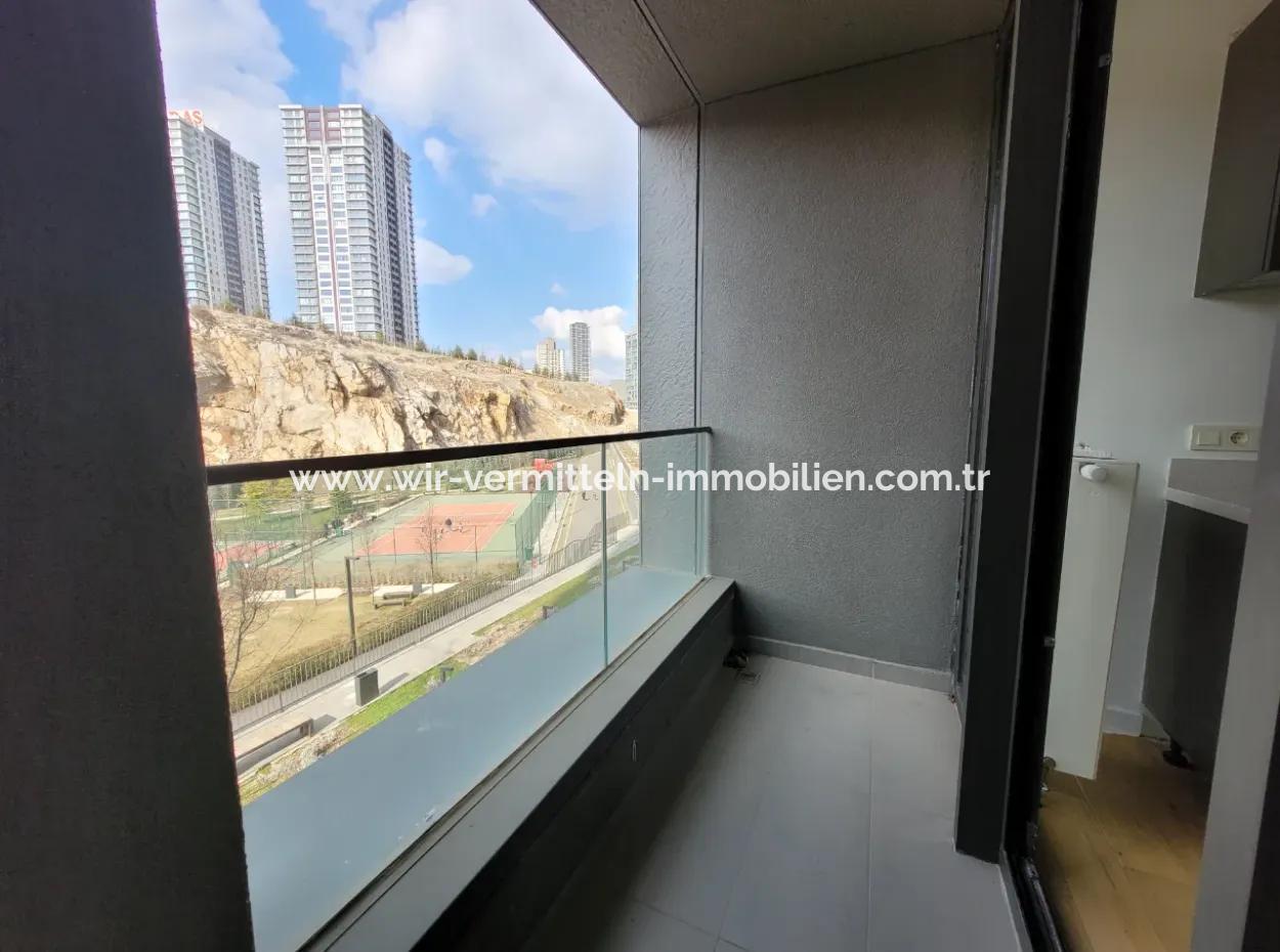 Vacant İncek Loft For Sale 2+1 Duplex City View 1St Floor Apartment