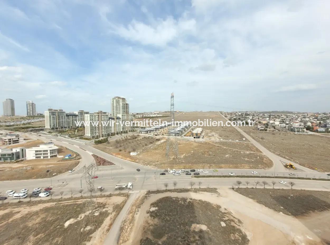 Beytepe İncek Bulvar Loft For Sale 1+1 55 M² 17Th Floor Apartment