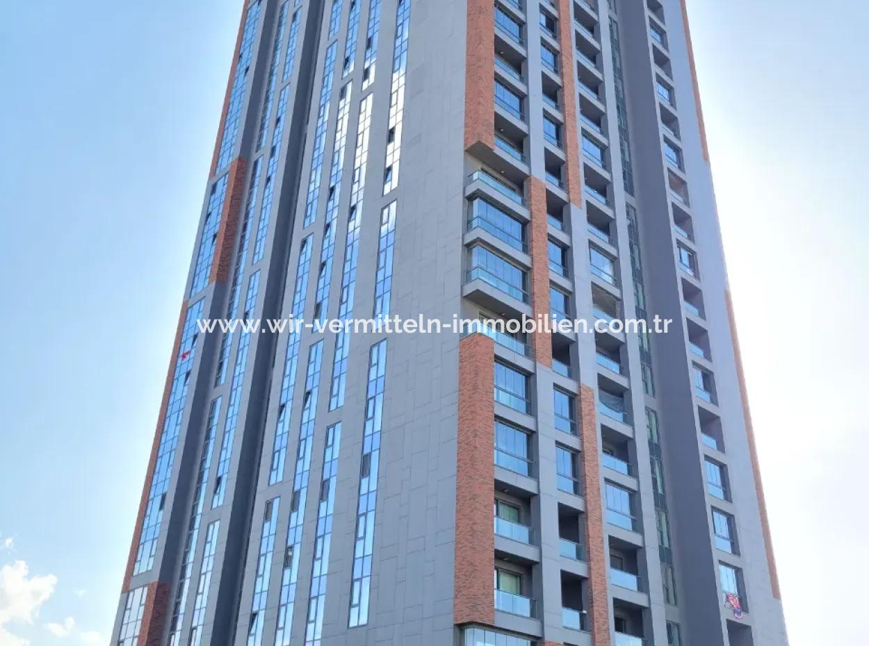 Beytepe İncek Bulvar Loft For Sale 1+1 55 M² 17Th Floor Apartment