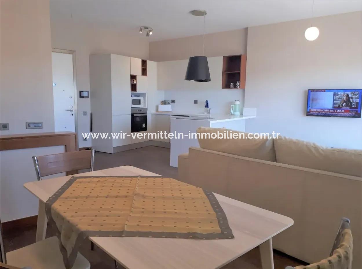 Empty Luxury Furnished İncek Prestige 1+1 62 M² 15Th Floor Apartment For Sale