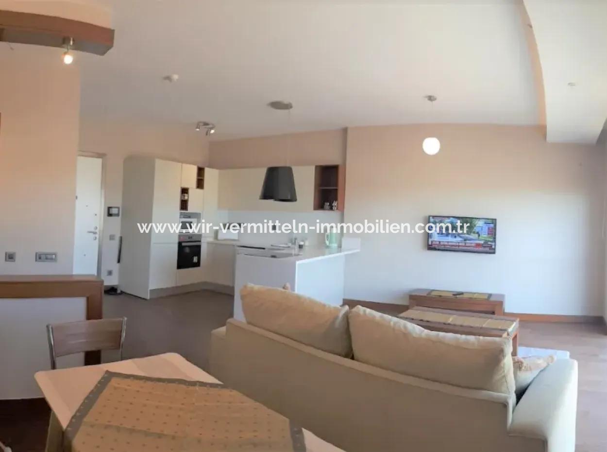 Empty Luxury Furnished İncek Prestige 1+1 62 M² 15Th Floor Apartment For Sale