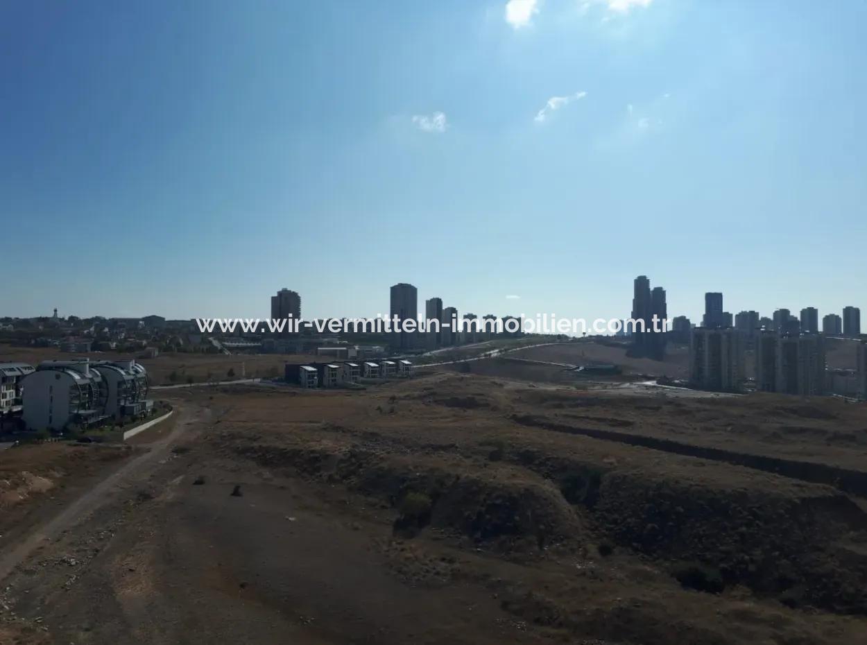 Empty Luxury Furnished İncek Prestige 1+1 62 M² 15Th Floor Apartment For Sale