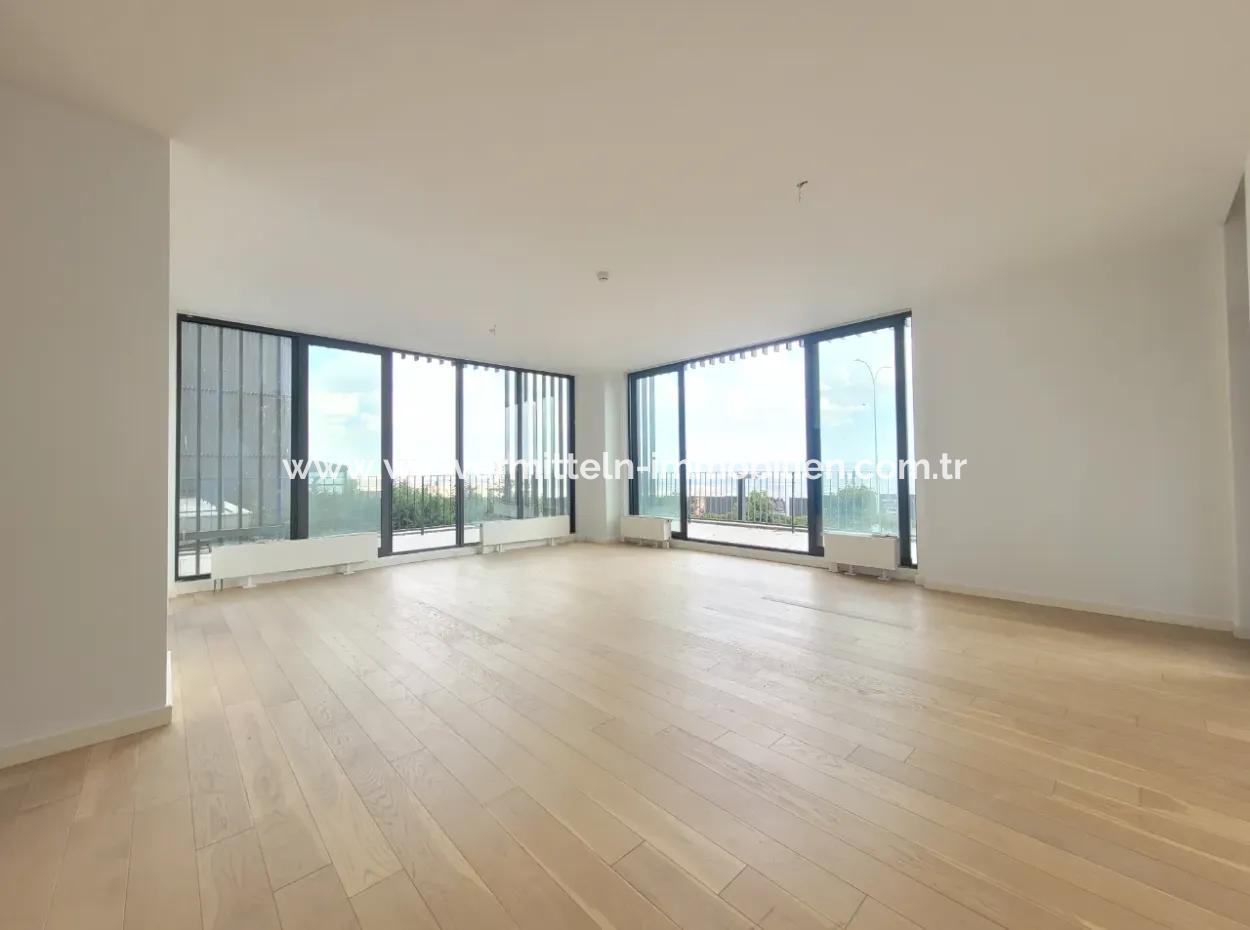 Empty İncek Loft For Sale Terrace 4+1 Mogan View 146 M² 1St Floor Apartment