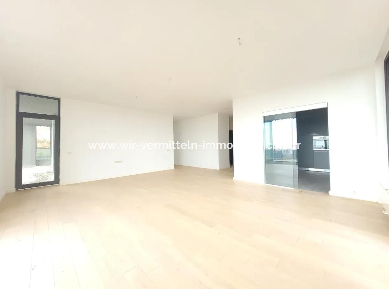 Empty İncek Loft For Sale Terrace 4+1 Mogan View 146 M² 1St Floor Apartment