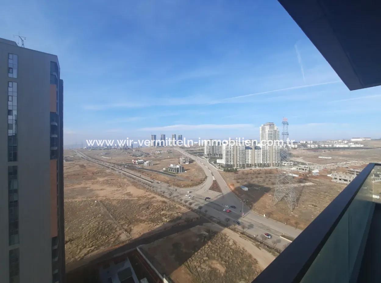 5+1 Tenantless Apartments For Sale In Beytepe İncek Bulvar Loft Complex