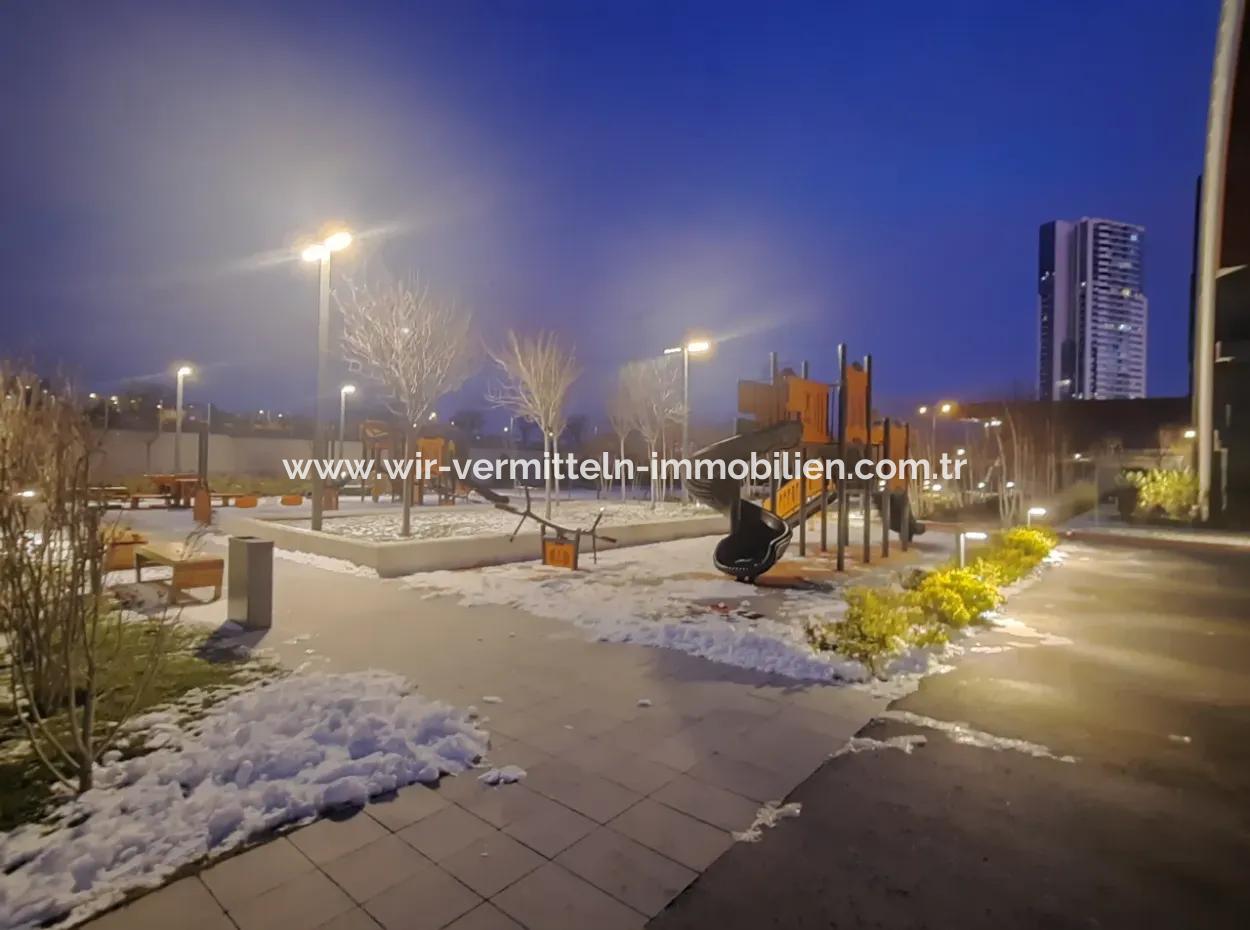 For Rent Beytepe İncek Bulvar Loft For Sale 1+1 45 M² 18Th Floor Flat