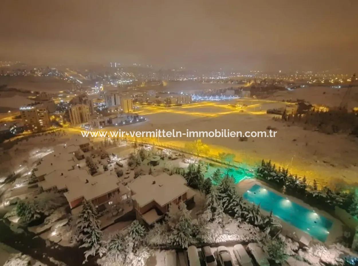 Exclusive Duplex In Türkiye Ankara Beytepe With Breathtaking Panoramic Views For Sale!