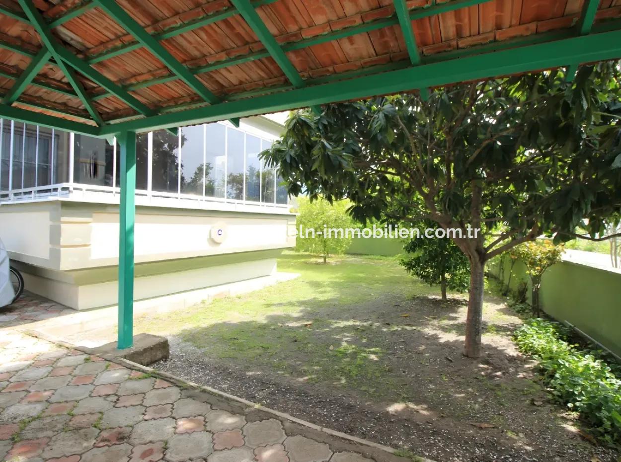 For Sale, A 3+1 Garden Floor Apartment On A 585M2 Plot Of Land In Köyceğiz, Muğla, Turkey