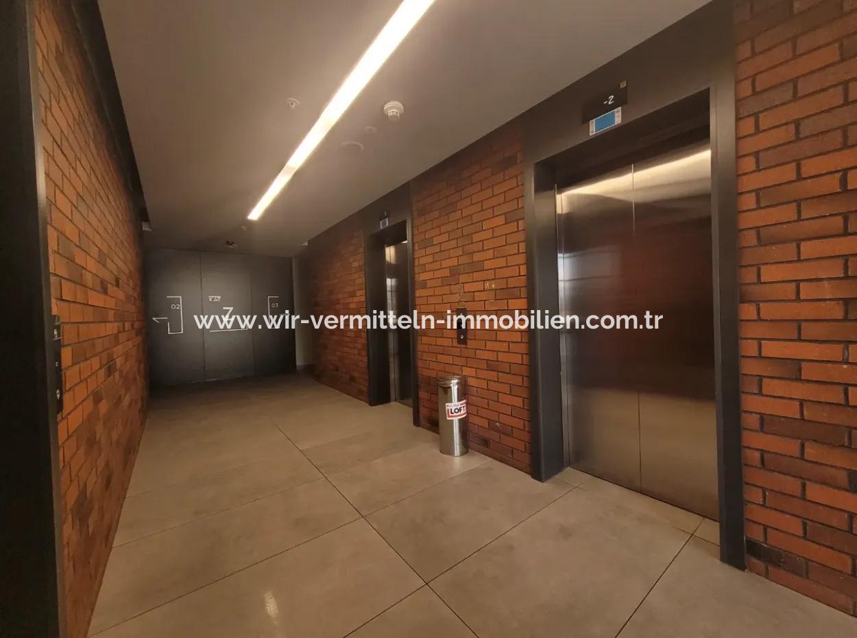 3+1 130 M² 16Nd Floor Mogan View Apartment For Sale In Beytepe İncek Bulvar Loft Complex