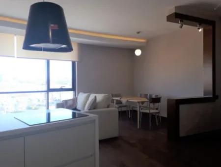 Empty Luxury Furnished İncek Prestige 1+1 62 M² 15Th Floor Apartment For Sale