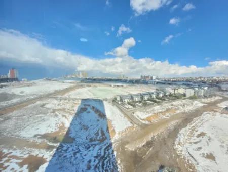 Vacant Luxury Furnished İncek Prestige  18Th Floor Apartment For Rent 1+1 62 M²