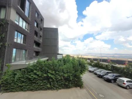 Empty İncek Loft For Sale Terrace 4+1 Mogan View 146 M² 1St Floor Apartment