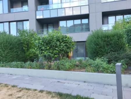 İncek Loft Suitable For Credit For Sale 2,5+1 Ground Floor Flat With Landscape View 2 Gardens