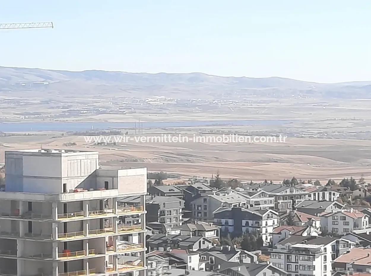 Kiracısız Krediye Uygun Beytepe İncek Bulvar Loft Satılık 3+1 110 M² 19.Kat Bulvar Ve Göl Manzaralı