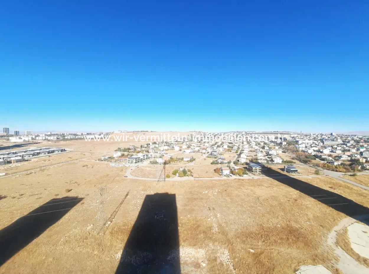 Kiracısız Krediye Uygun Beytepe İncek Bulvar Loft Satılık 3+1 110 M² 19.Kat Bulvar Ve Göl Manzaralı