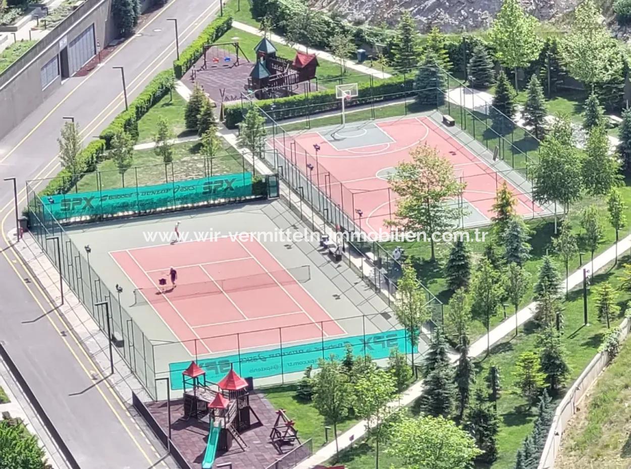 Eşyalı İncek Loft Kiralık  1+1 Şehir Manzaralı 2.Kat Daire