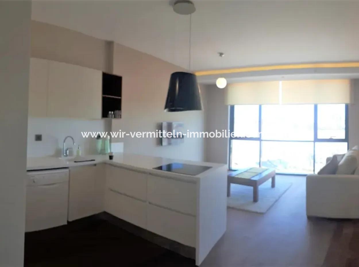Lüks Eşyalı  İncek Prestij Satılık  1+1 62 M² 15.Kat Daire