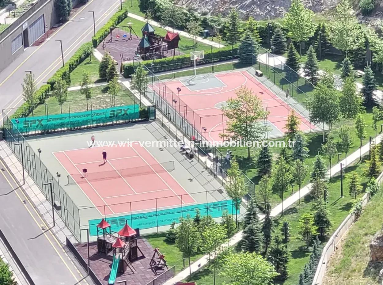 Kiracısız İncek Loft Satılık  2+1 Dubleks Şehir Manzaralı 2.Kat Daire