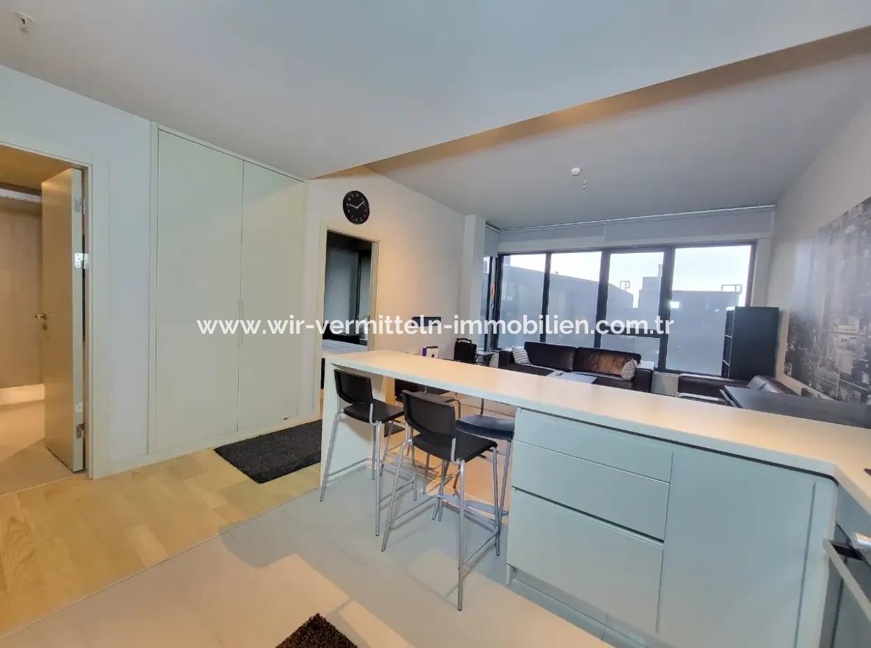 Eşyalı İncek Loft Kiralık  1+1 Şehir Manzaralı 2.Kat Daire
