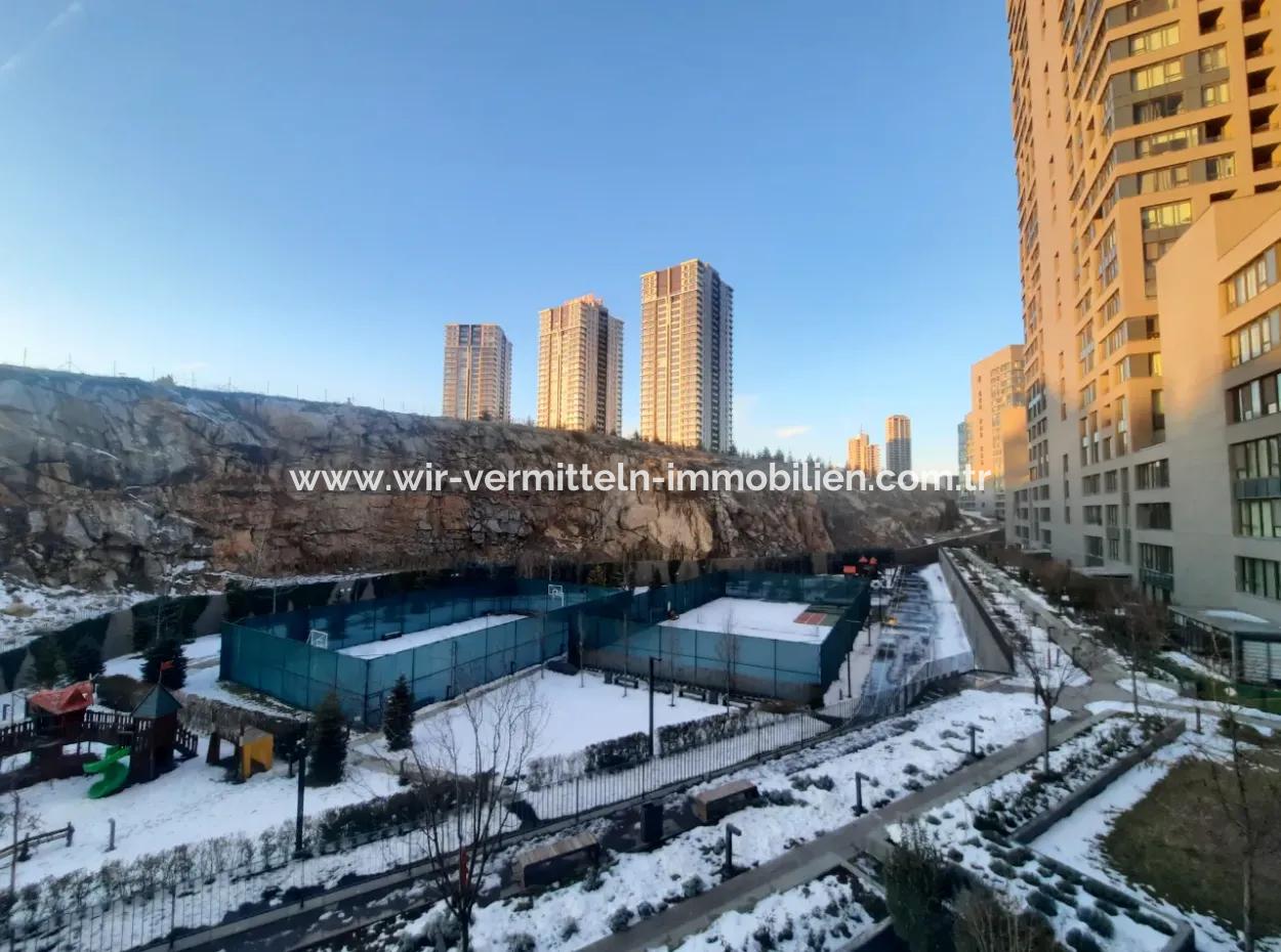 Krediye Uygun İncek Loft Satılık  2+1 Dubleks Şehir Manzaralı 2.Kat Daire