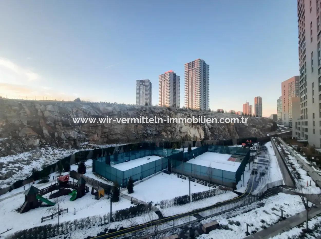 İncek Loft Satılık  2+1 Dubleks Şehir Manzaralı 2.Kat Daire