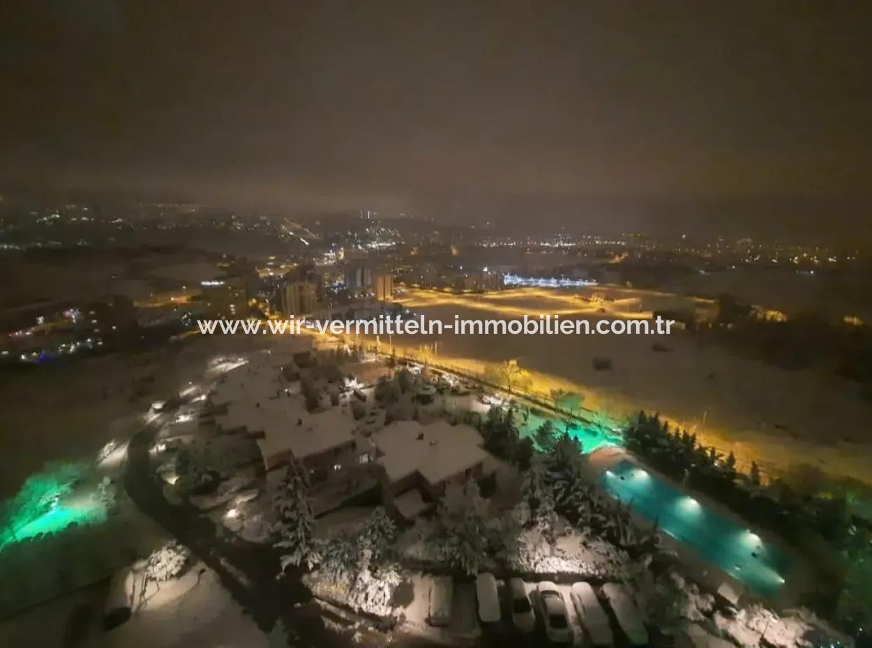 Ankara Çayyolu Alacaatlı Mh Rüyakent Sitesi Havuzlu Satılık Çatı Dubleks  Daire 250 M² 7+1