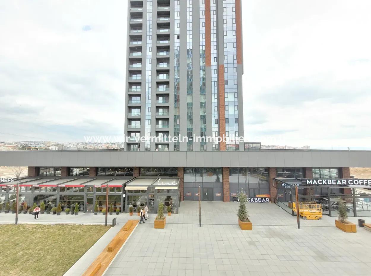 Beytepe İncek Bulvar Loft Satılık 1+1 46 M² 21.Kat Mogan Manzaralı Daire