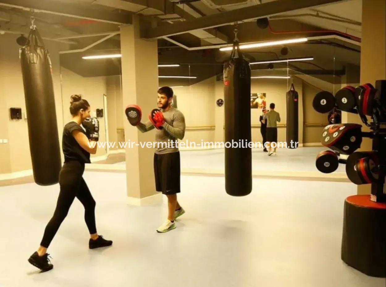Boş Krediye Uygun İncek Loft Satılık  3+1 Dubleks Peyzaj Manzaralı 1.Kat Daire