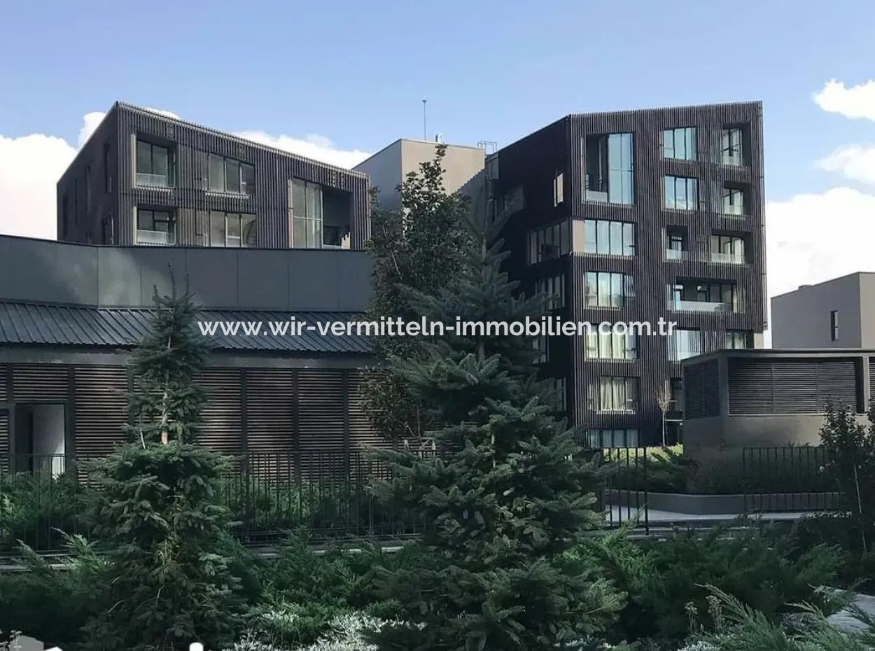 Boş Krediye Uygun İncek Loft Satılık  3+1 Dubleks Peyzaj Manzaralı 1.Kat Daire