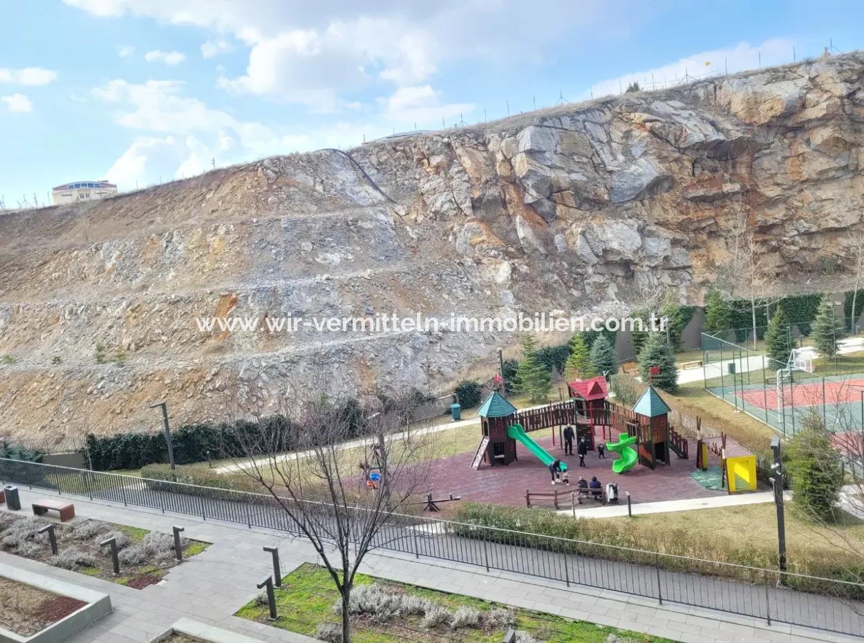 Boş Krediye Uygun İncek Loft Satılık  2+1 Dubleks Şehir Manzaralı 2.Kat Daire