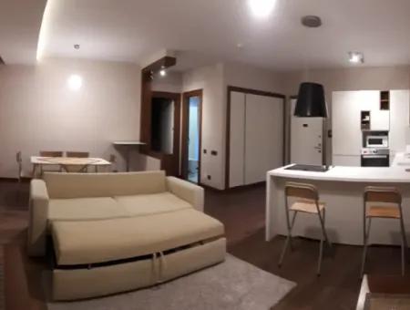 Lüks Eşyalı  İncek Prestij Satılık  1+1 62 M² 15.Kat Daire